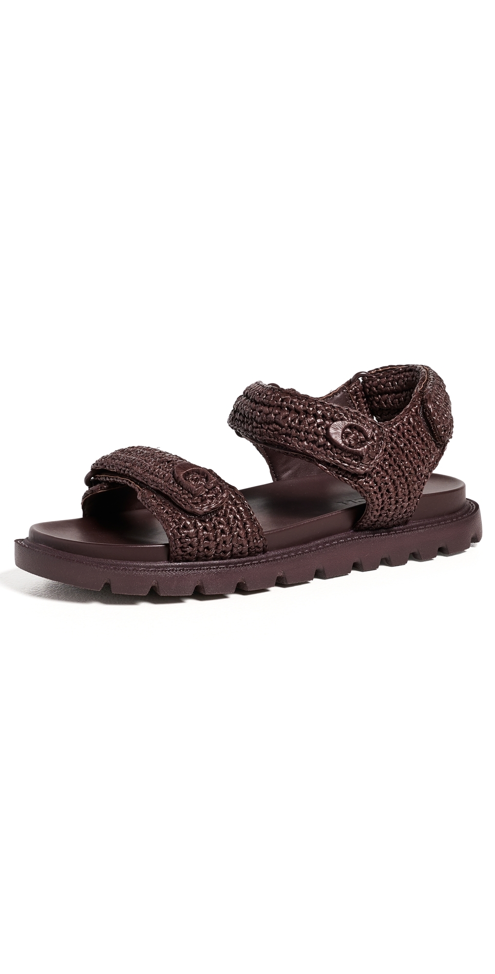 Brynn Sandals Maple Raffia