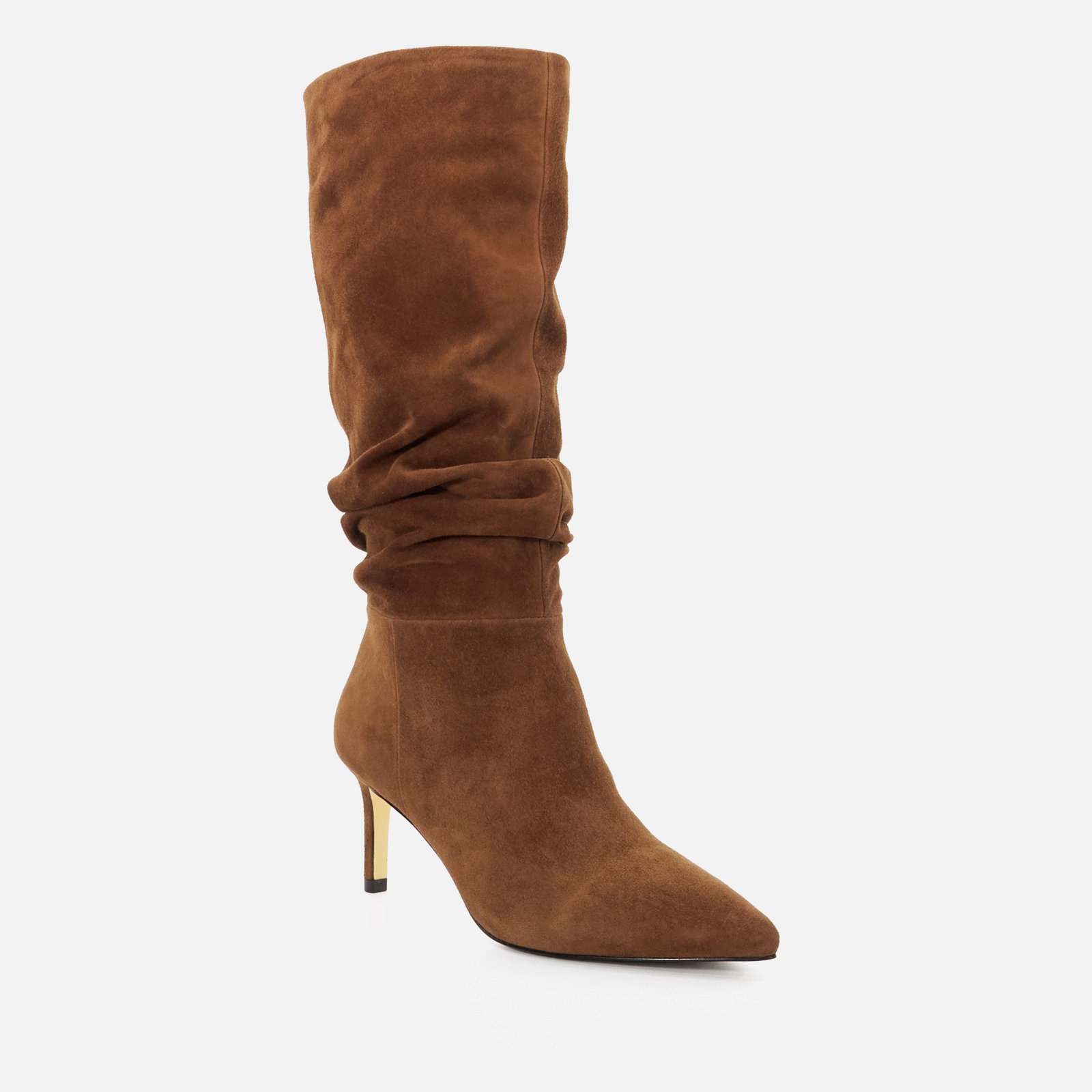 Dune London Women's Slouch Faux Suede Boots - UK