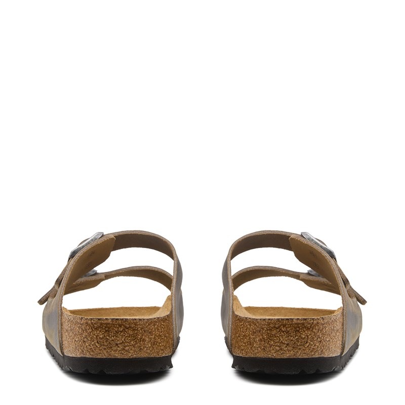 BIRKENSTOCK Unisex Arizona Brown Birko Flor Sandals