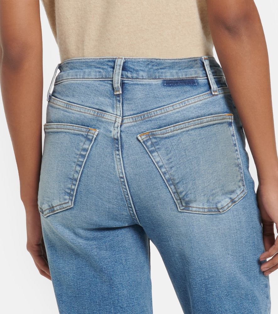 '70s high-rise wide jeans