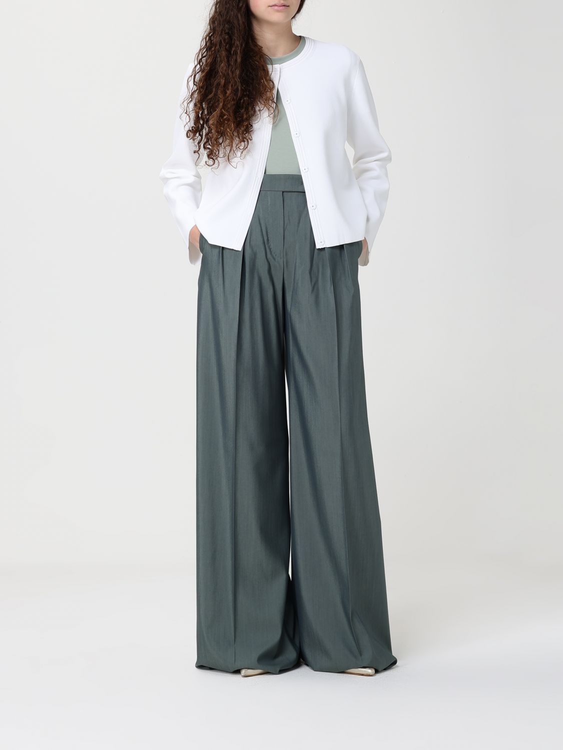 Pants Woman color Green