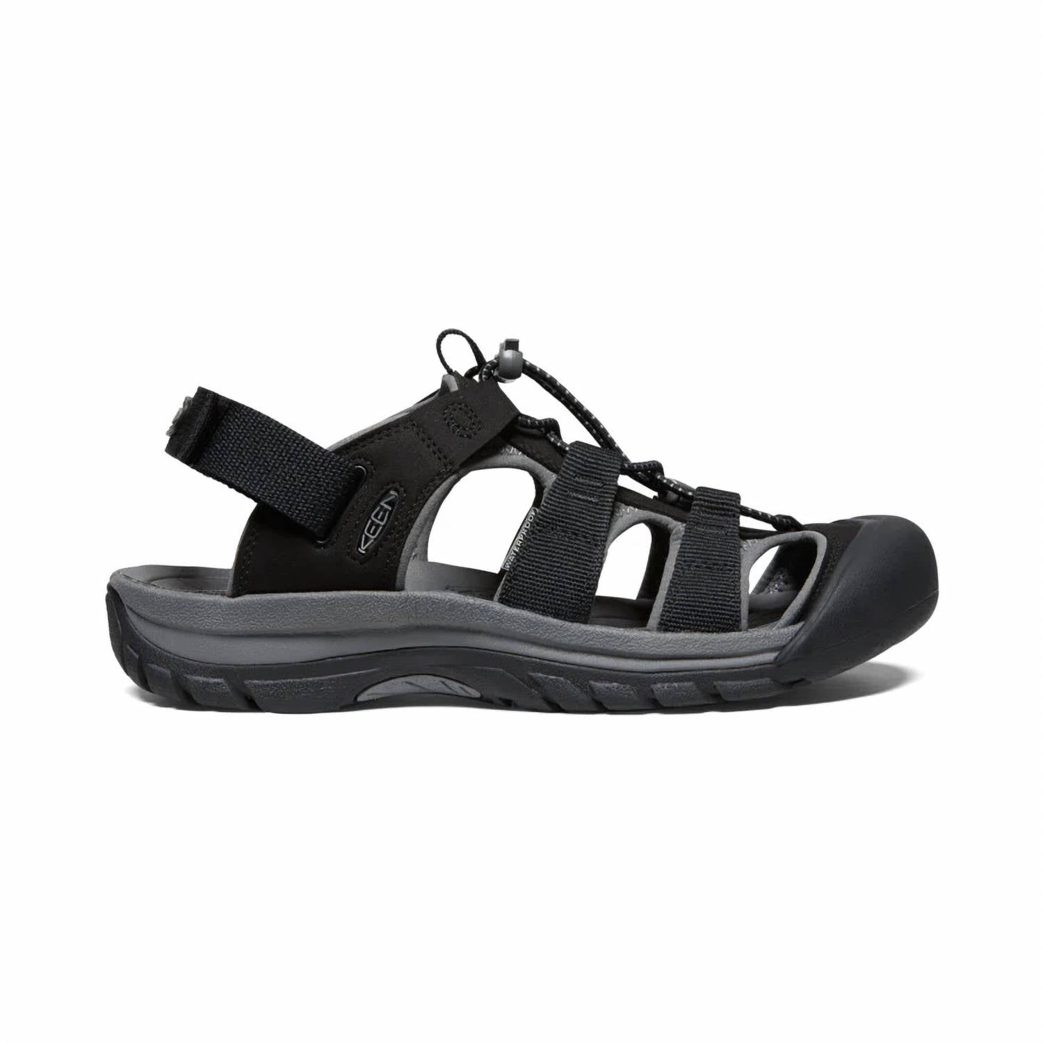 Men's Rapids Sandal In Black/steel Grey