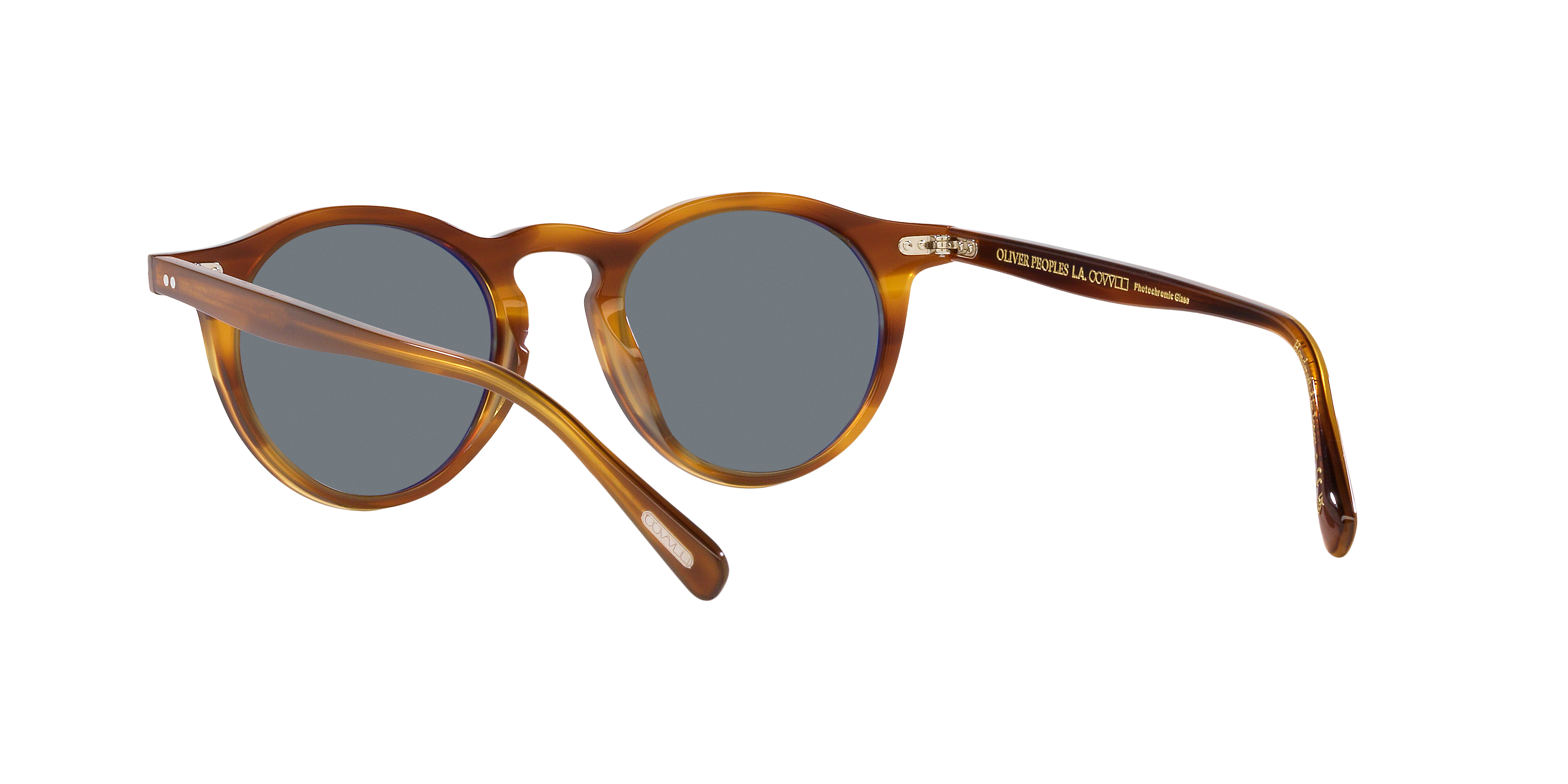 Oliver Peoples Unisex Oliver Peoples OV5504SU OP-13 SUN 1753R8 Sunglasses Acetate Green Grey Round Photochromic