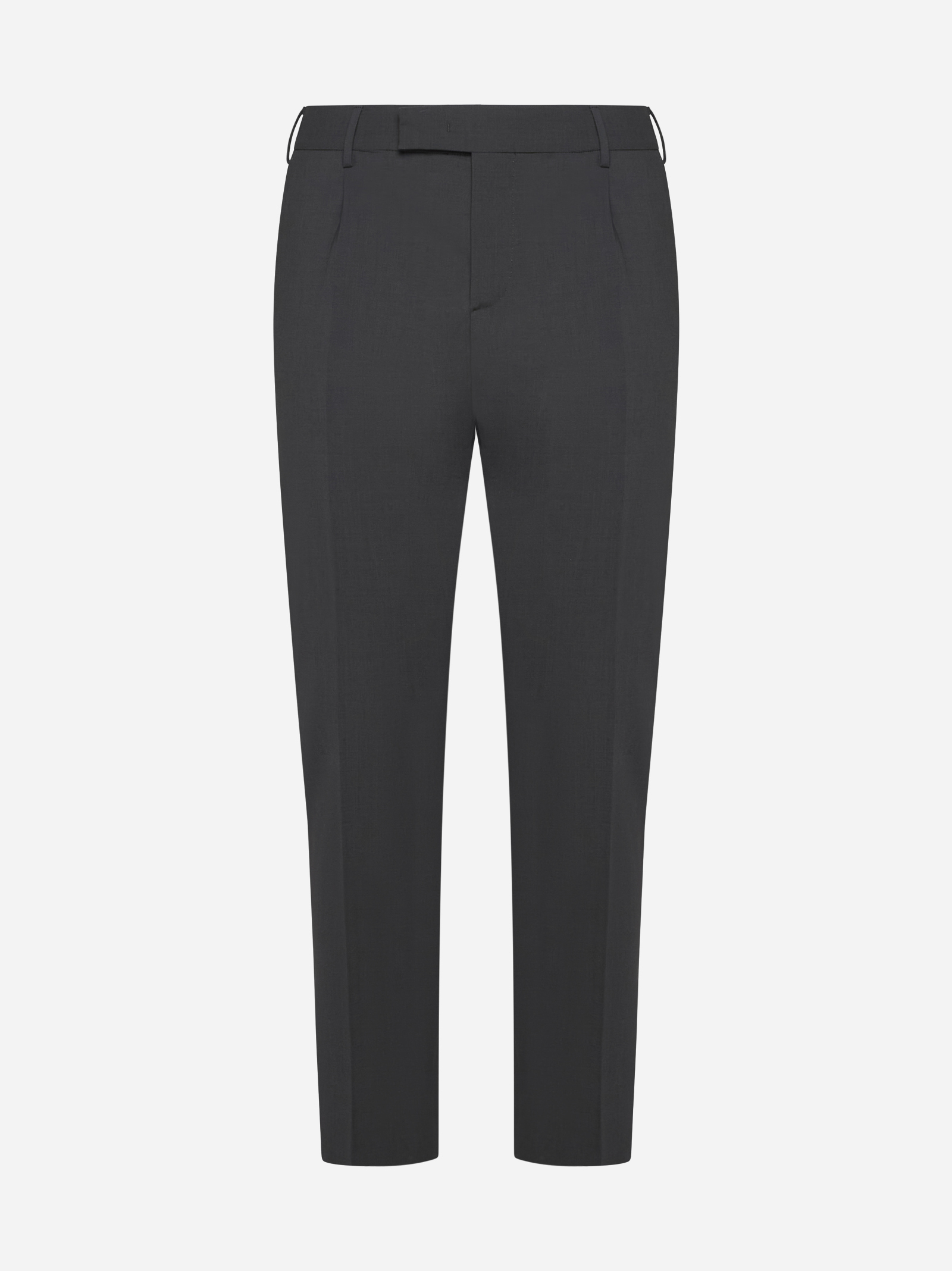 Dieci stretch wool-blend trousers