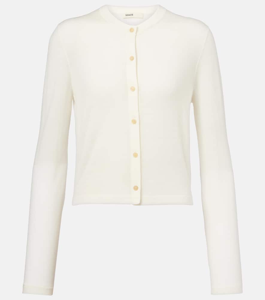 Brieta wool-blend cardigan