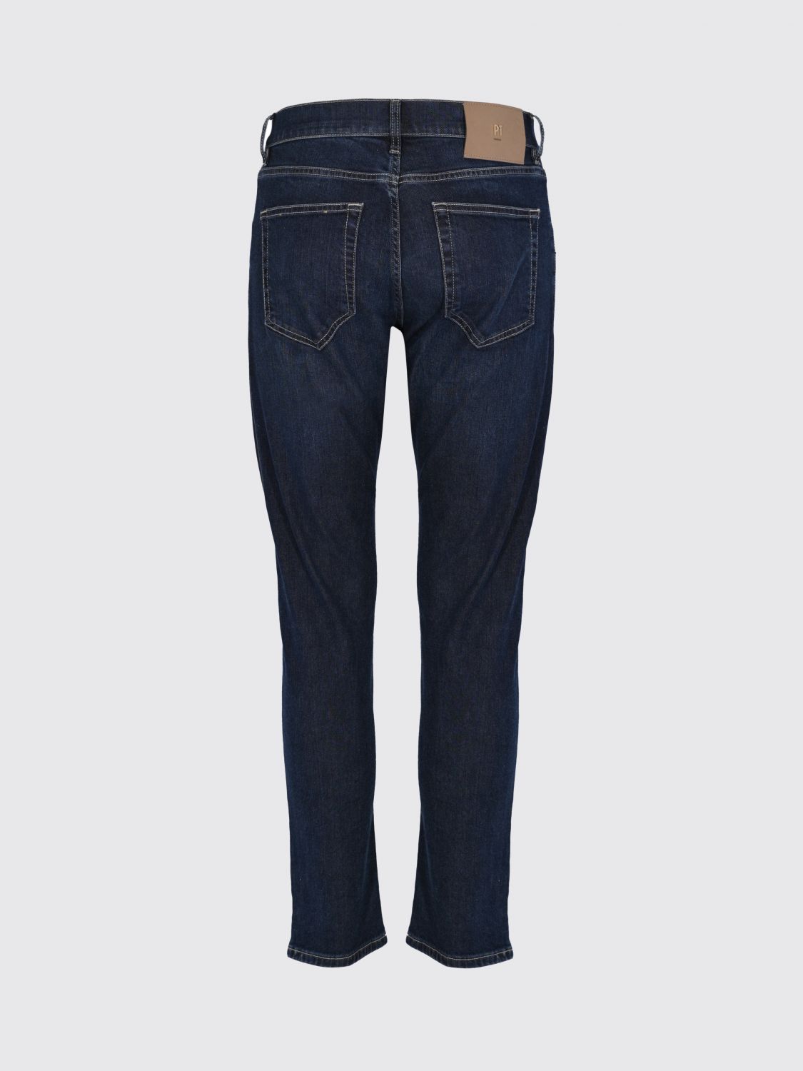 Pants Men color Denim