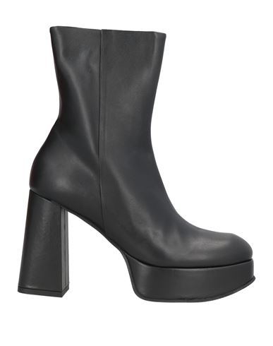 Woman Ankle boots Black Size 7 Leather
