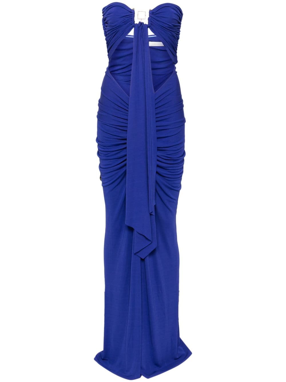 Bezel quartz disconnect dress - Purple