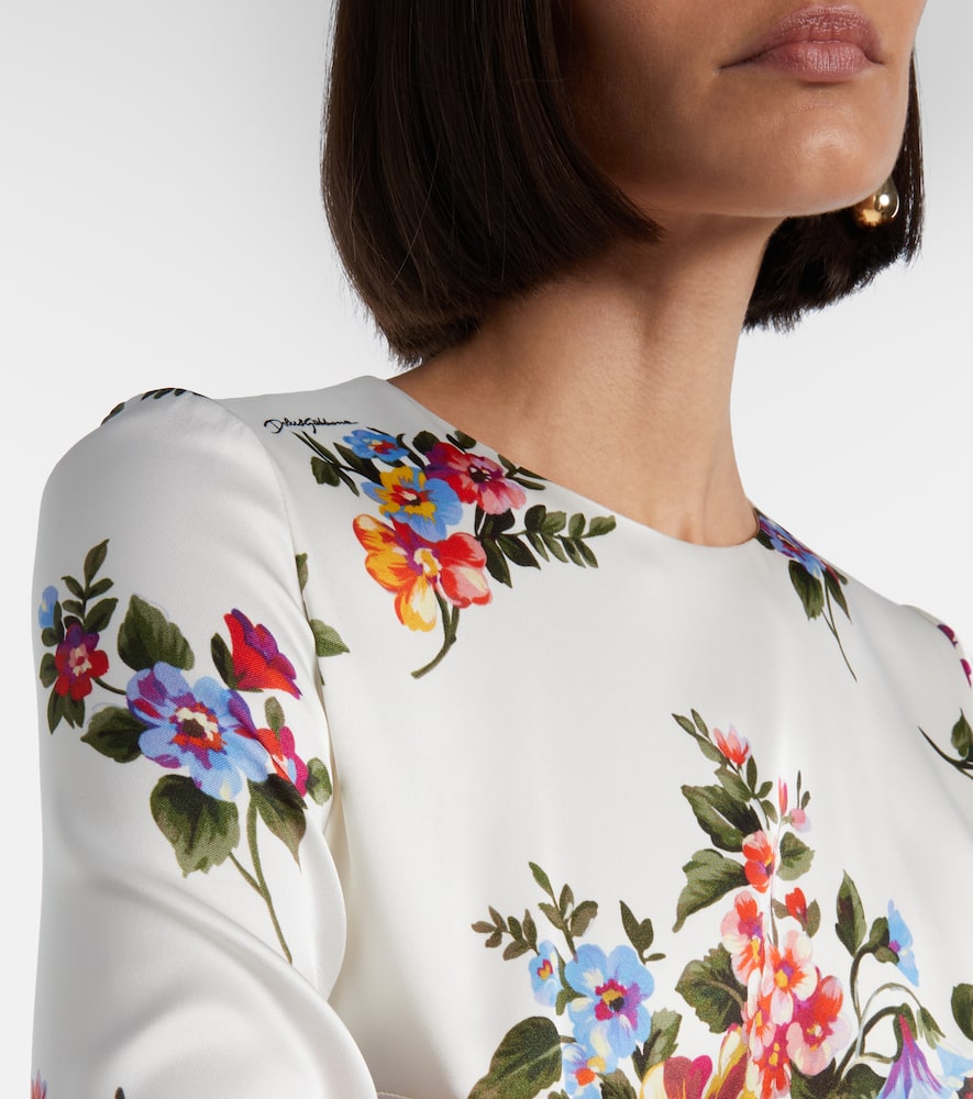 Floral midi dress