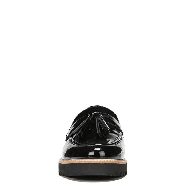 Women's Carolynn Tassel Loafers (Black Faux Patent)