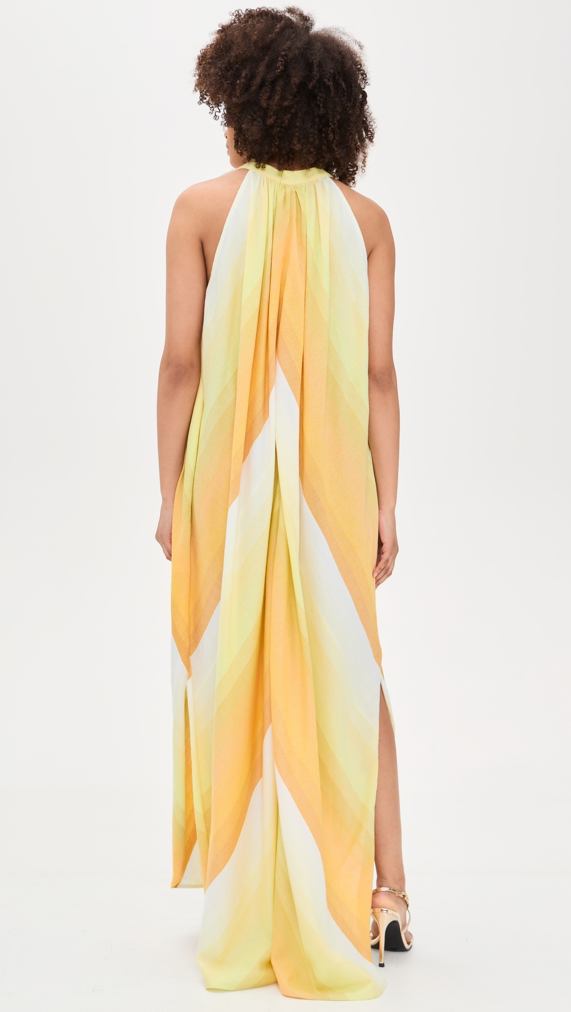 The Halter Dress Stripe