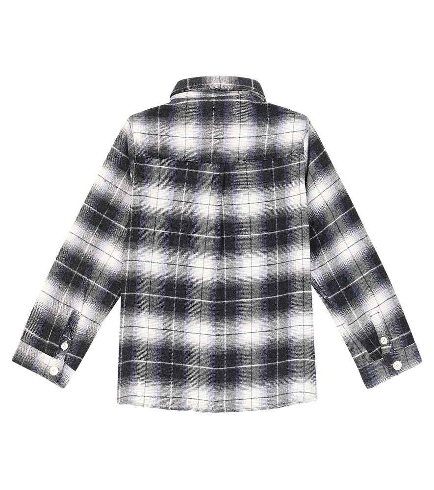 Checked cotton shirt