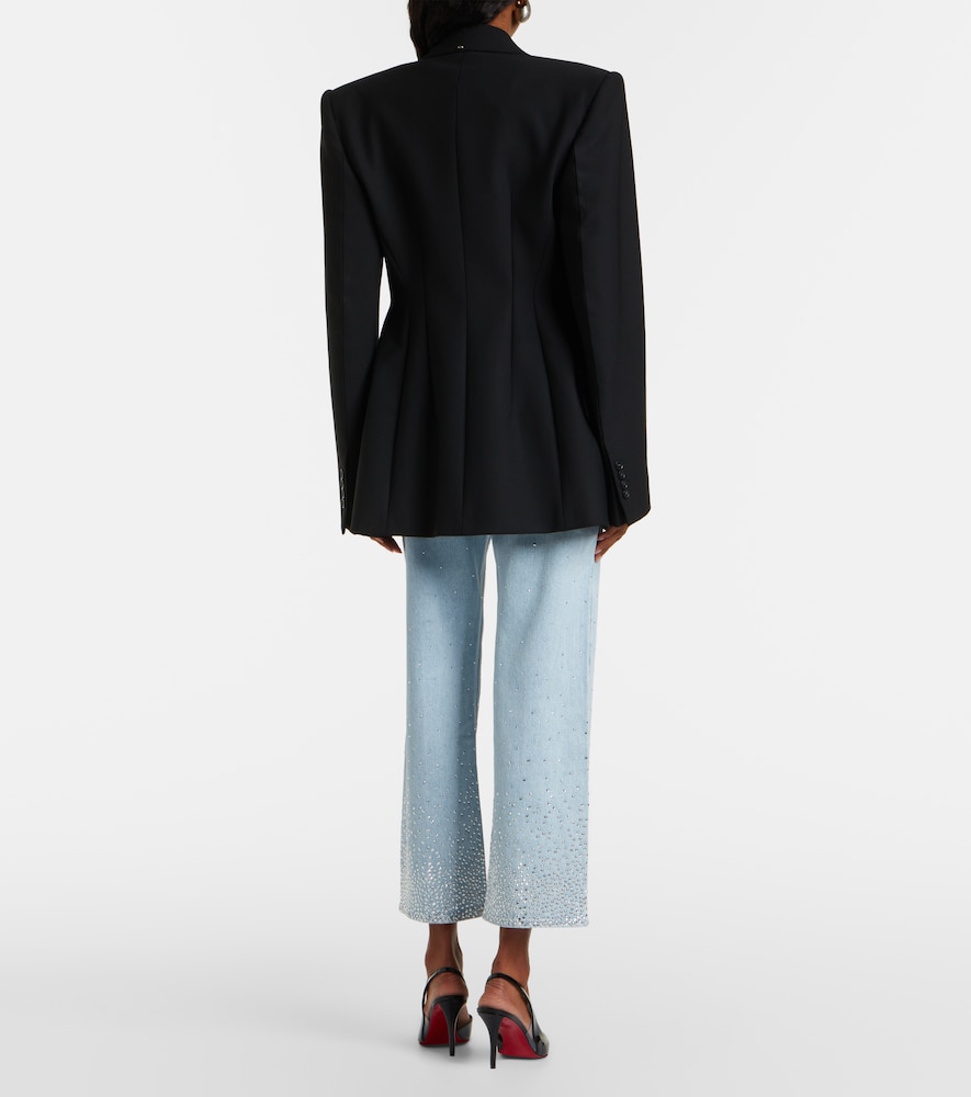Calie embellished straight jeans