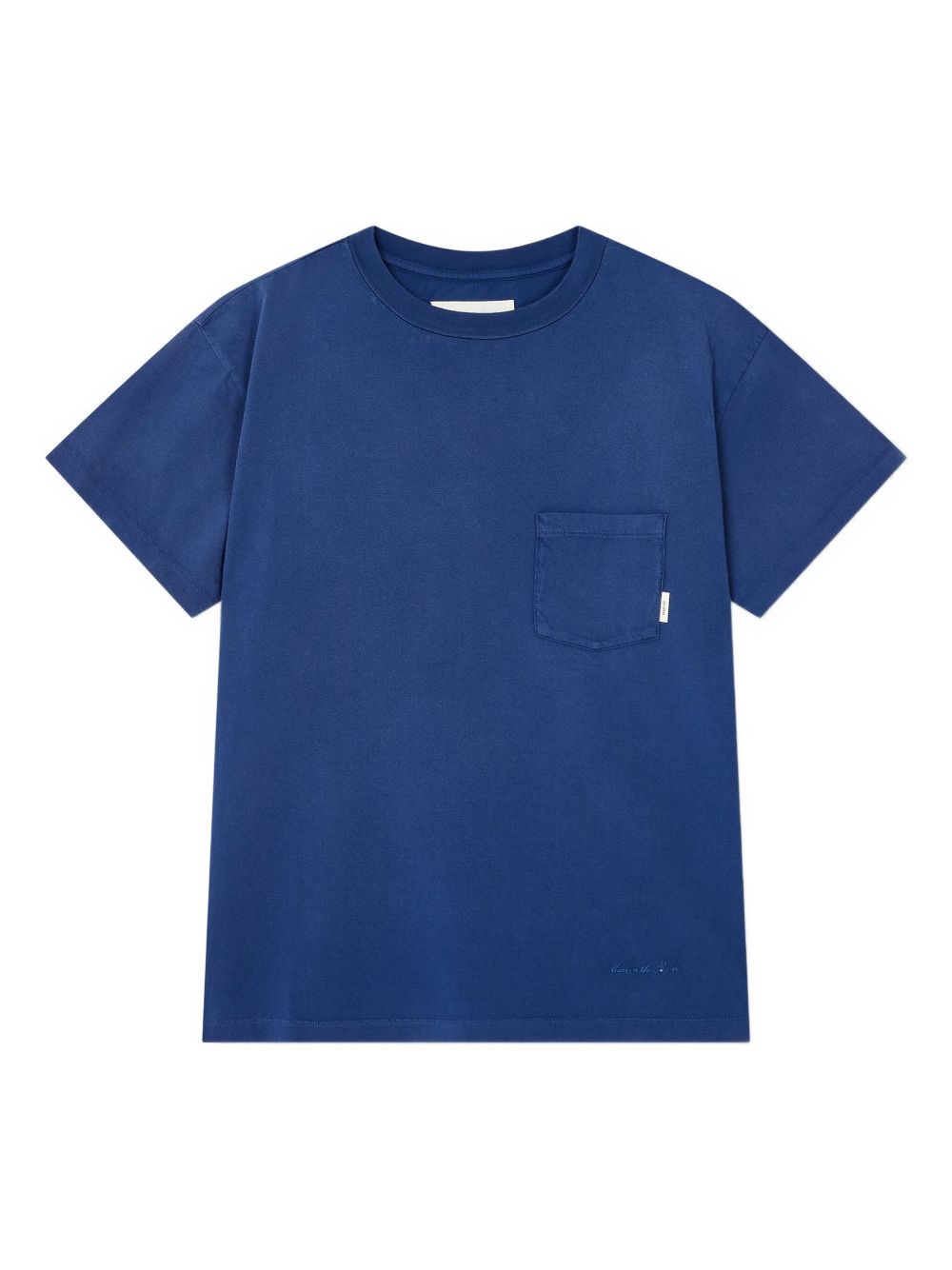 Pocket-detail T-shirt - Blue