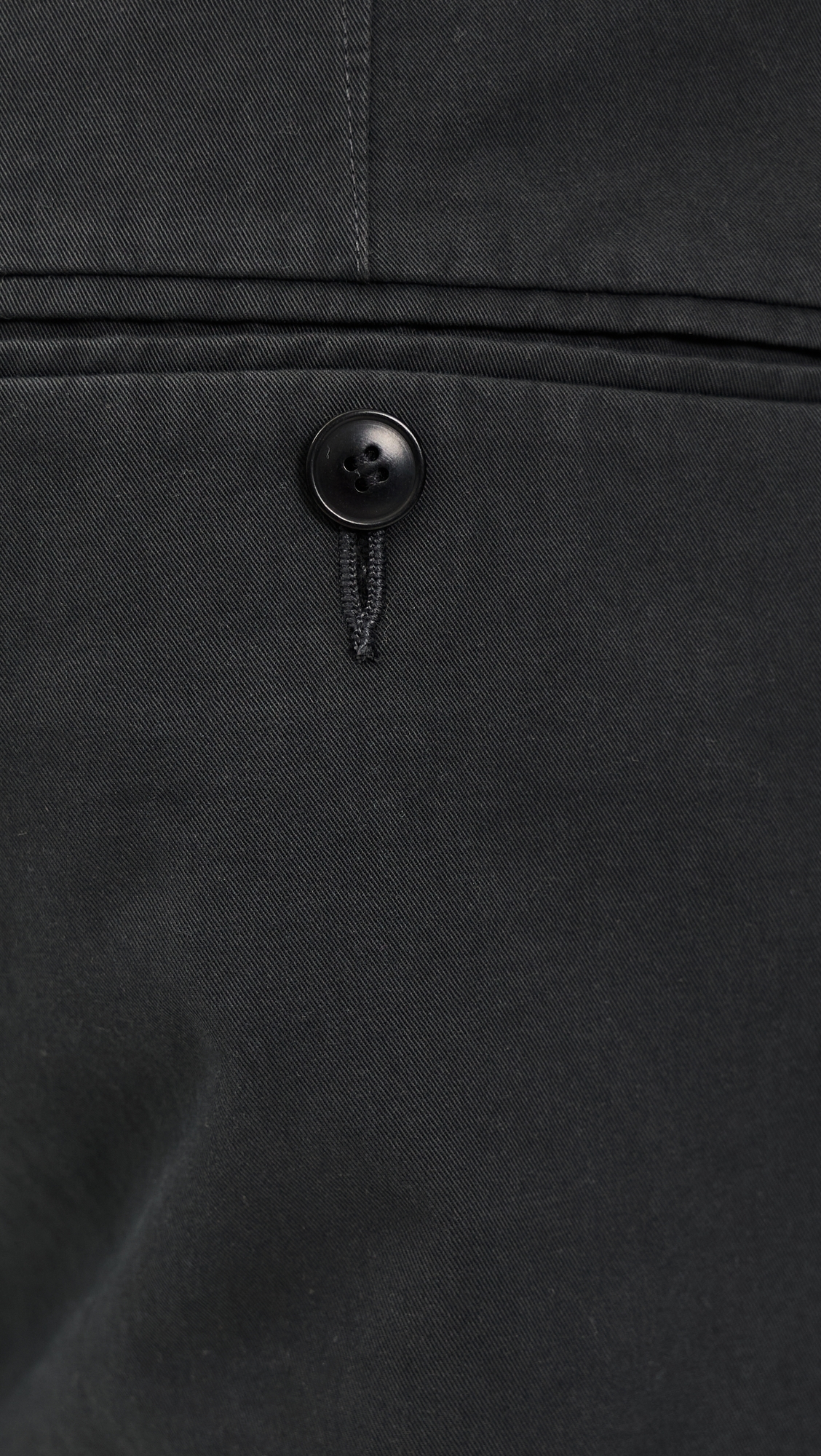 Cotton Twill Single Pleat Pants Pepper