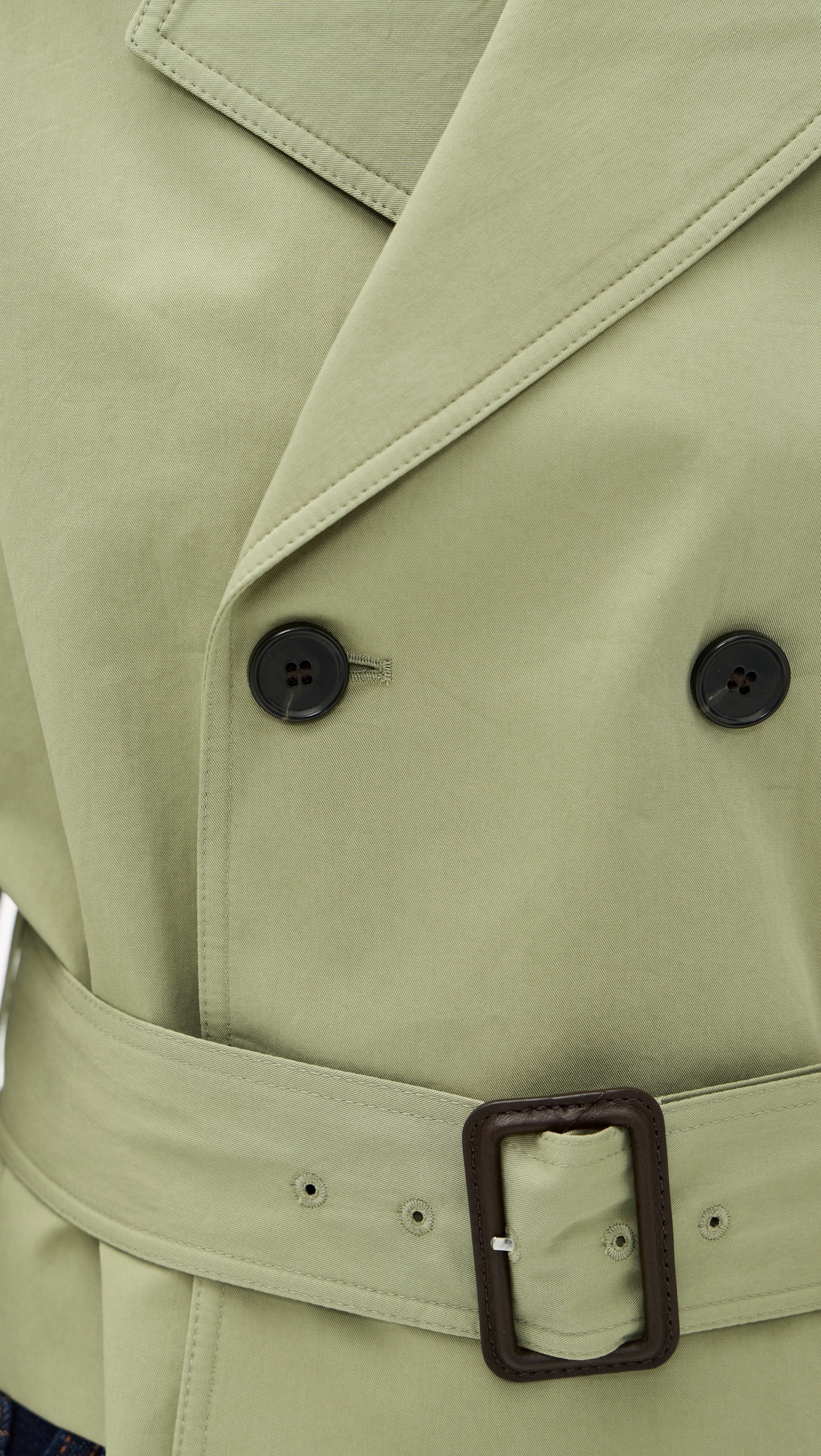 The Uniform Trench Coat Military Green