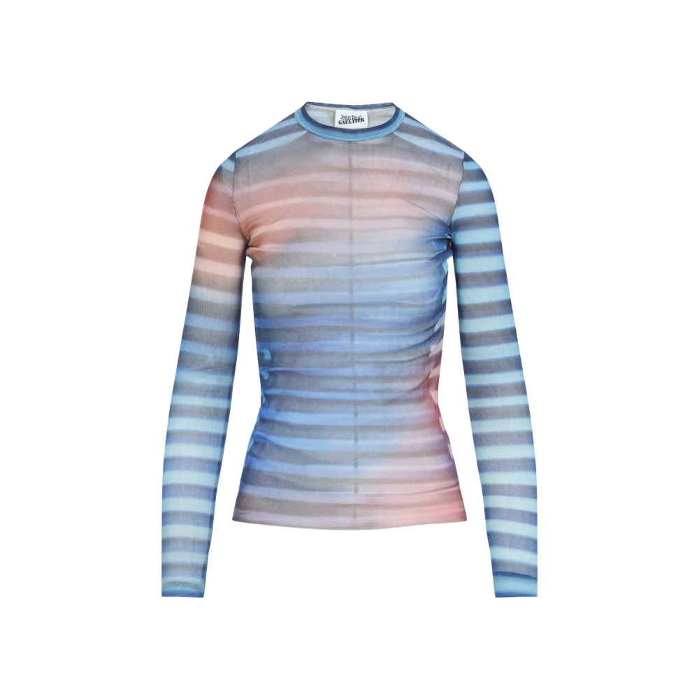 Light Blue Long Sleeve Top