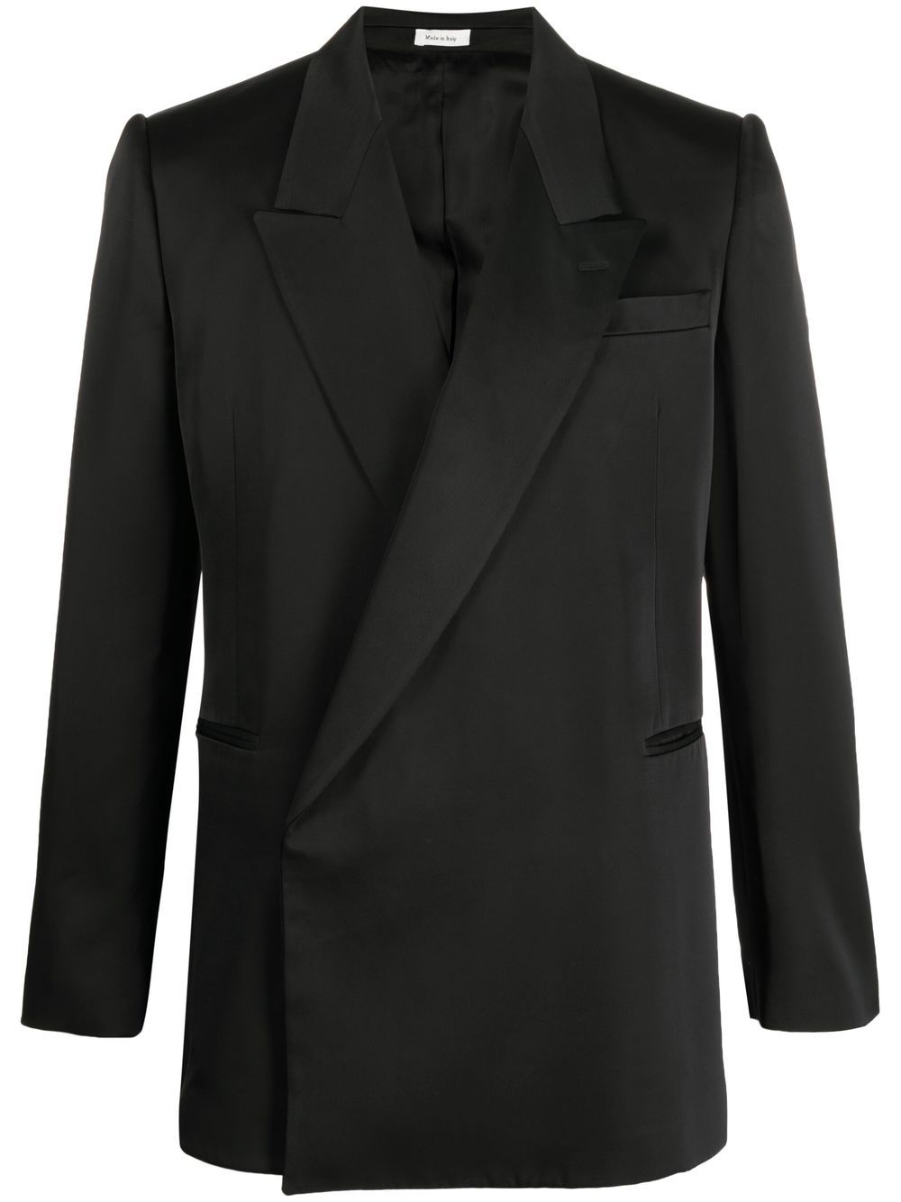 Double-breasted blazer - Black