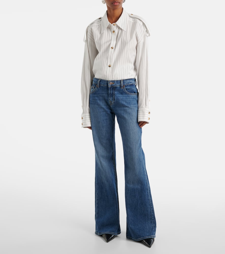 Mankind high-rise flared jeans