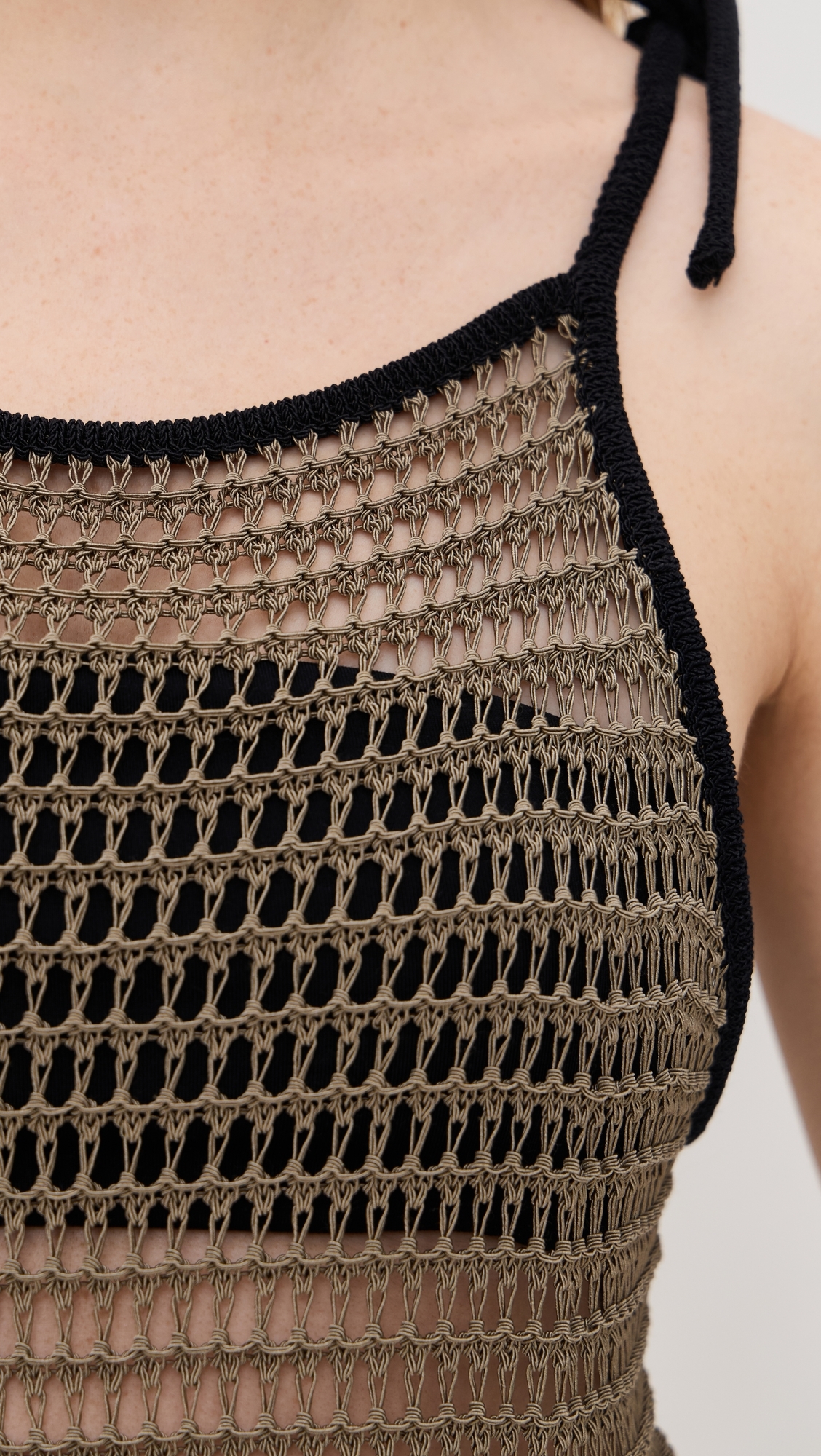 Vinta Dress THYME/BLACK