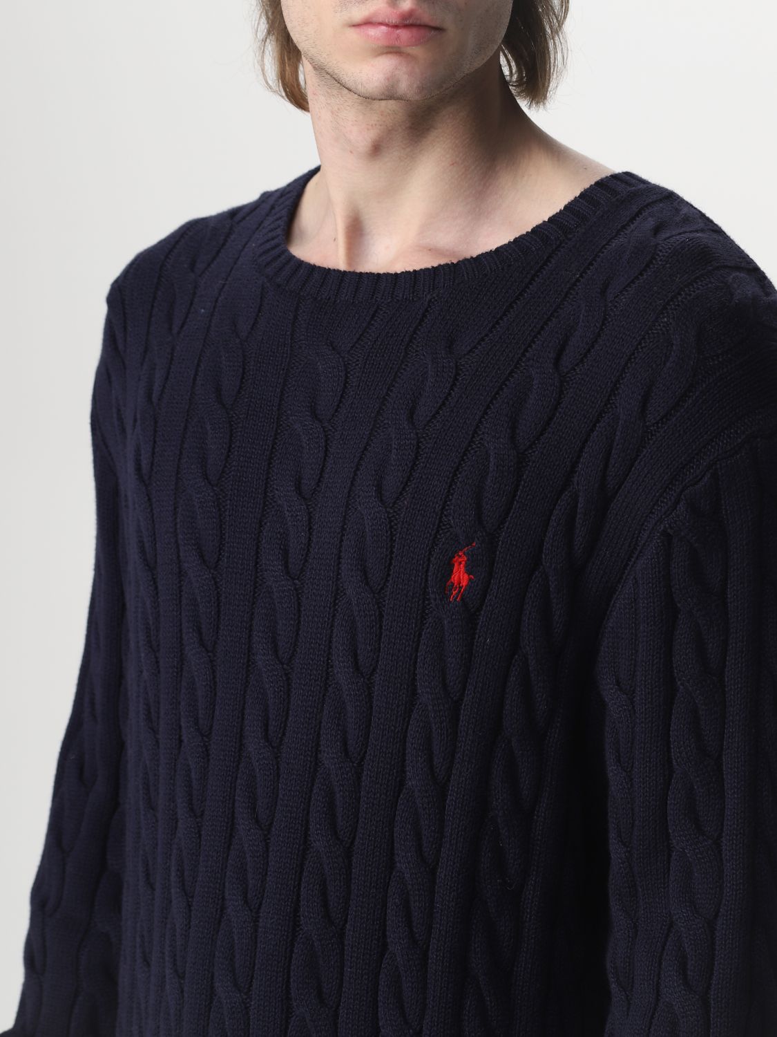 Jumper Men colour Navy
