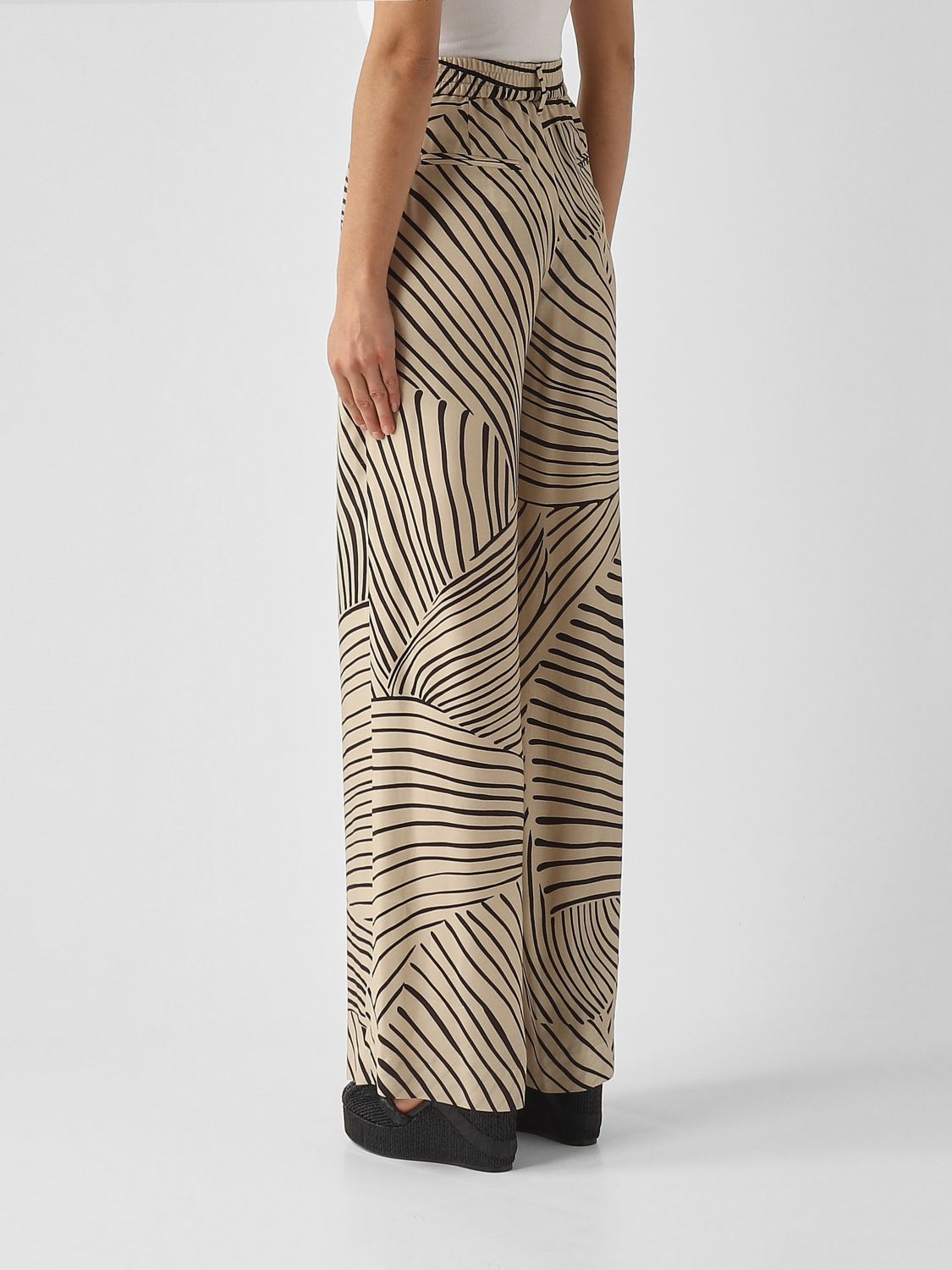 Pants Woman color Beige