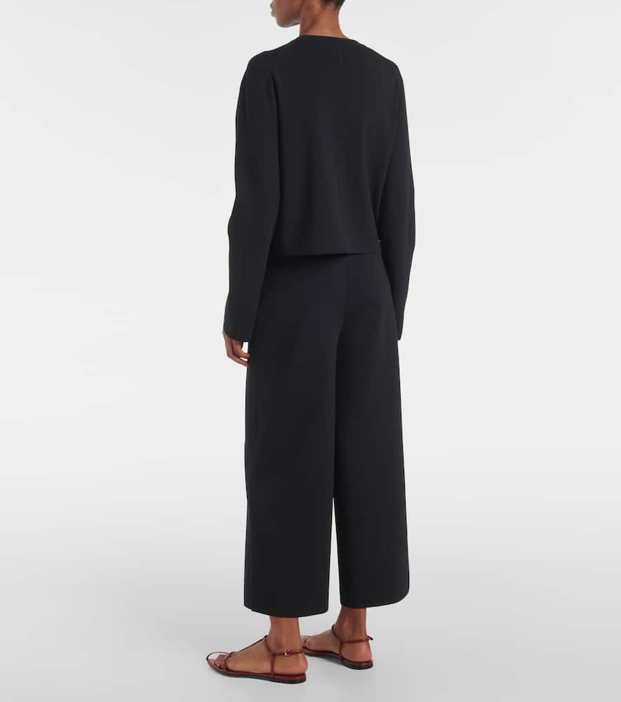 High-rise culottes