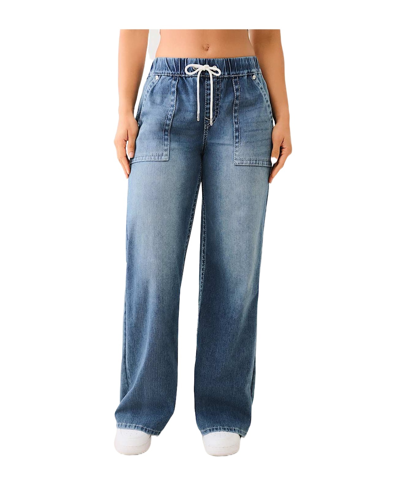 BOBBI BIG T DRAWSTRING BAGGY JEAN