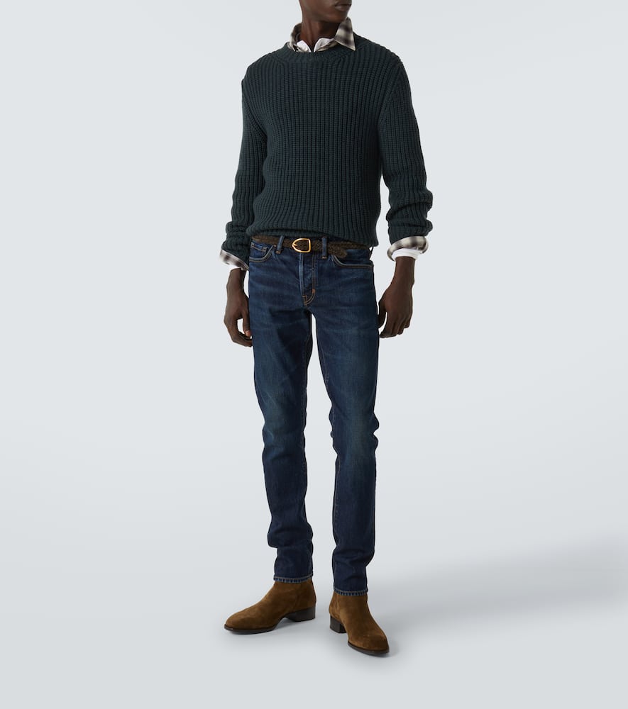 Wool and cashmere sweater