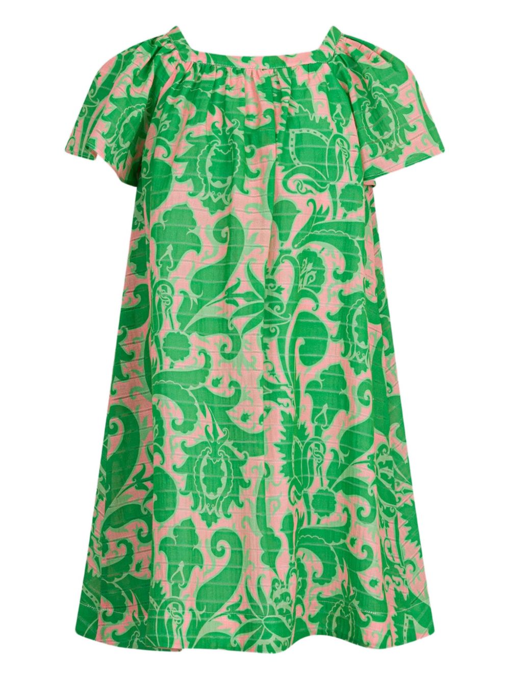 ETRO KIDS paisley-print dress - Green