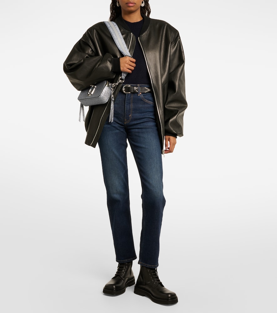 70s high-rise straight jeans