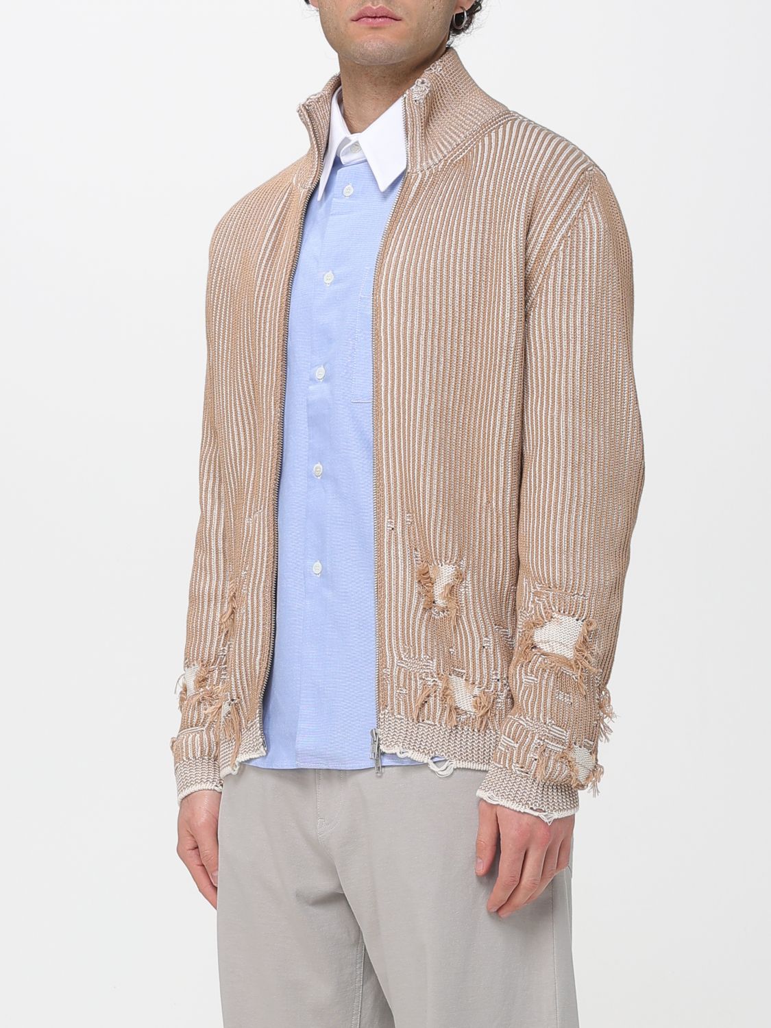 Sweater Men color Camel