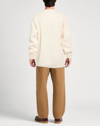 Man Cardigan Cream Size 40 Wool, Viscose, Polyamide, Cashmere