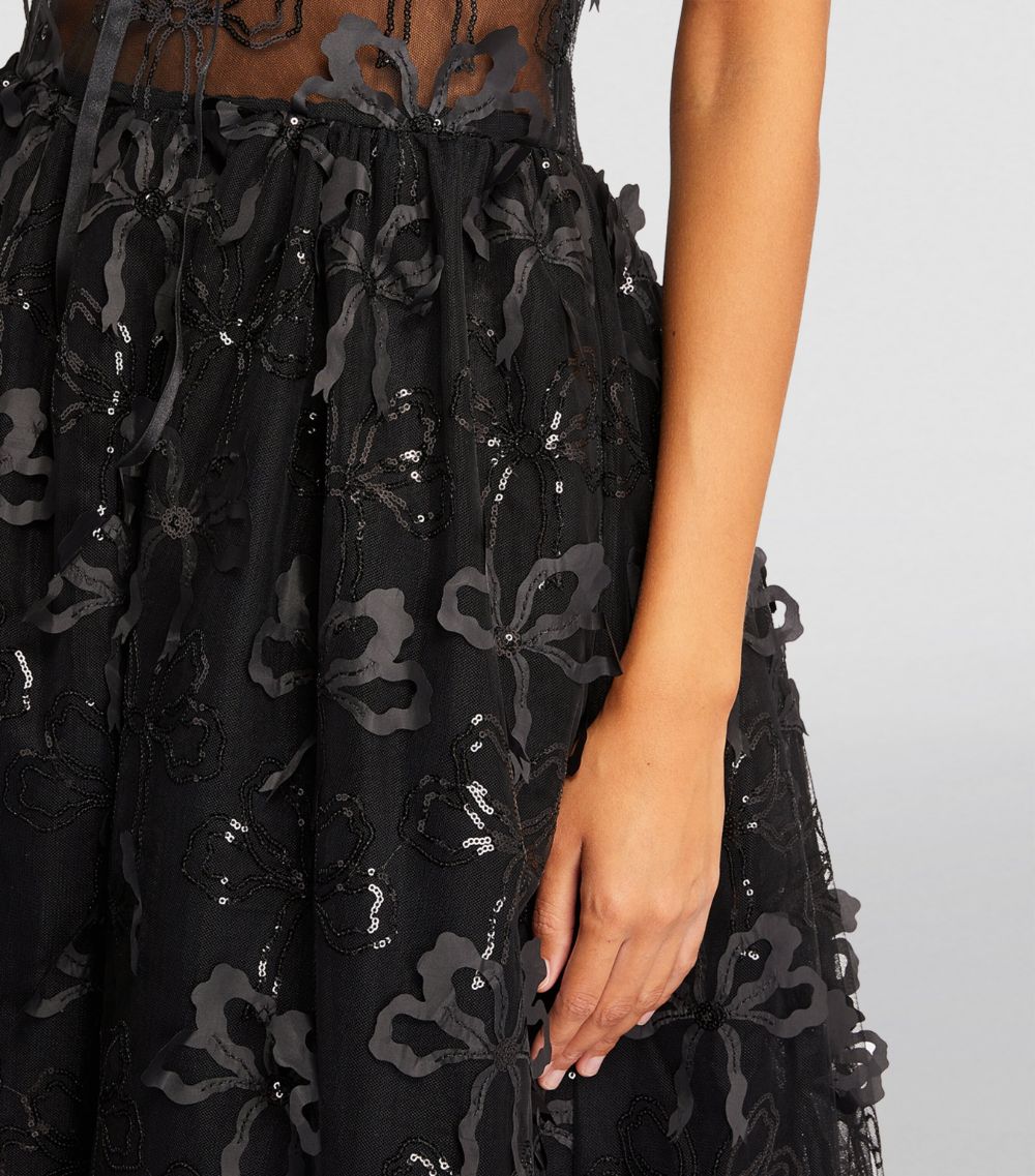 Embellished Midi Dress