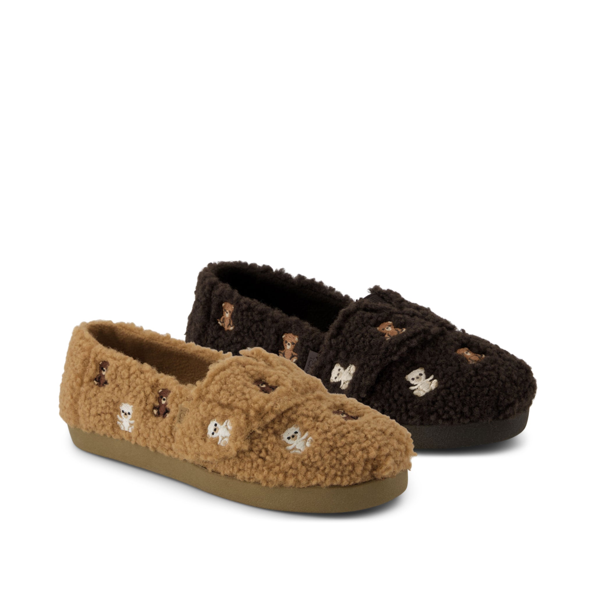 Kid's Mystery Bag Faux Shearling Teddy Bear Alpargata Classic Kids Shoe