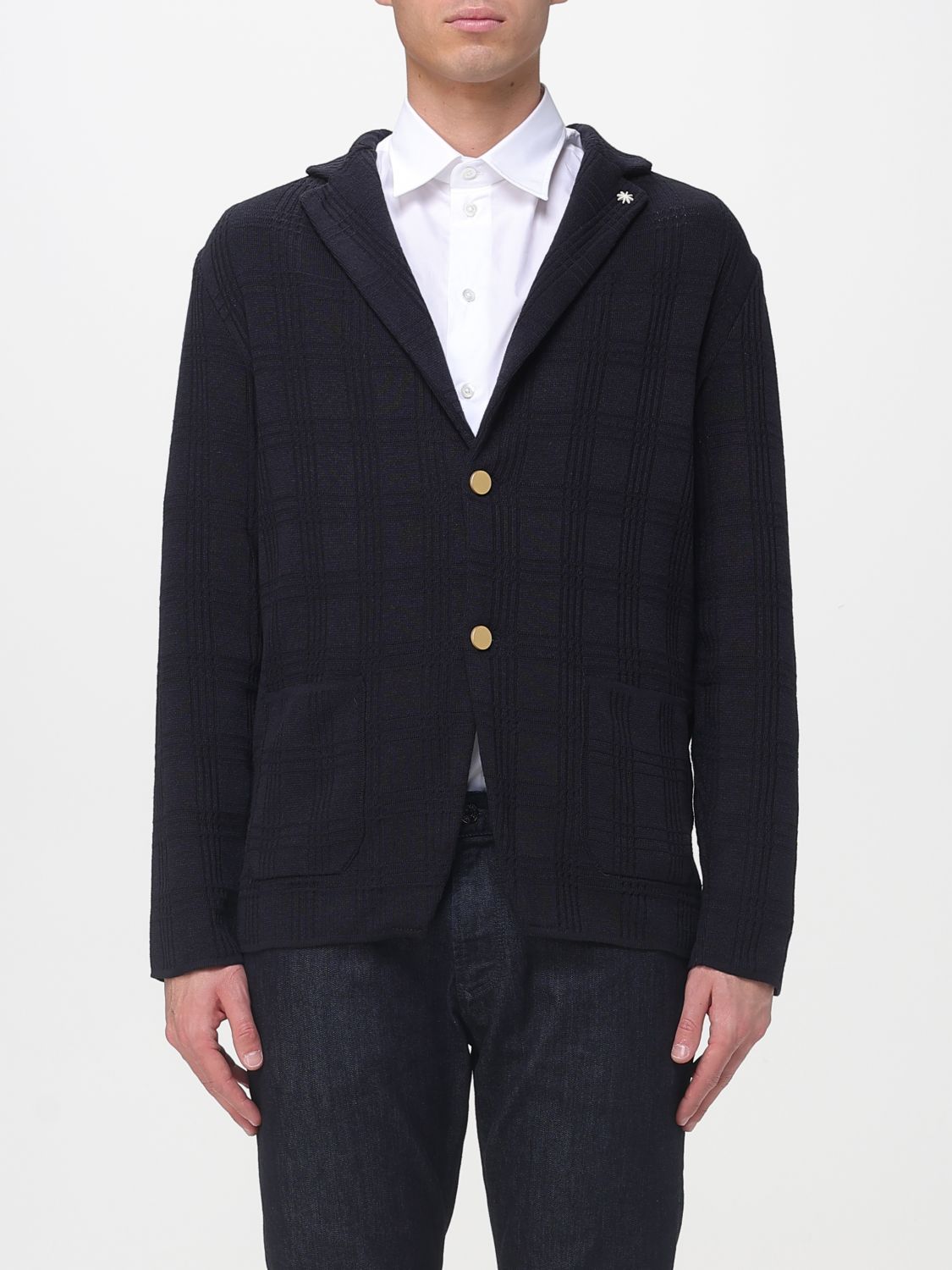 Jacket Men color Blue
