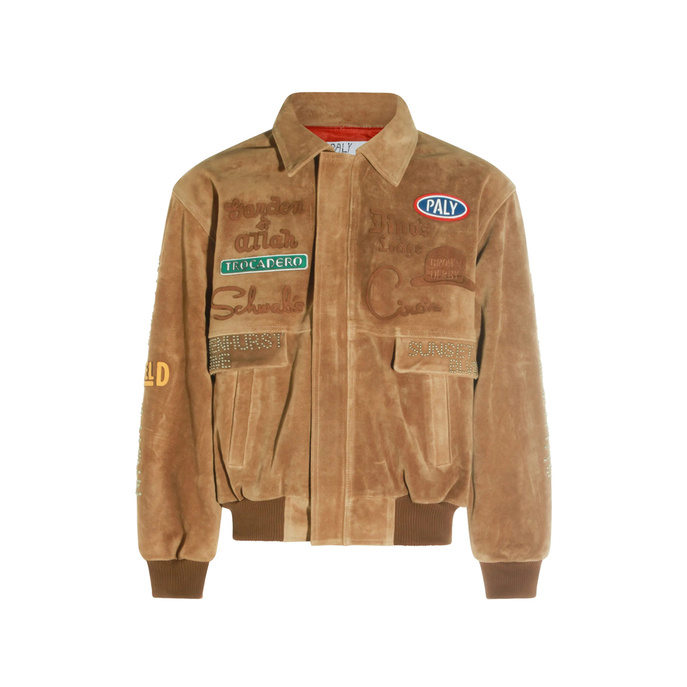 Sunset Embellished Suede Jacket