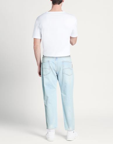 Man Jeans Blue Size 30 Cotton, Elastane