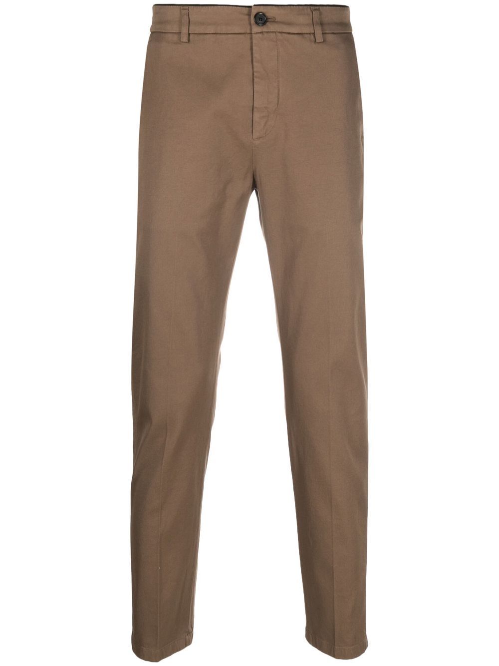 Slim chino trousers - Brown