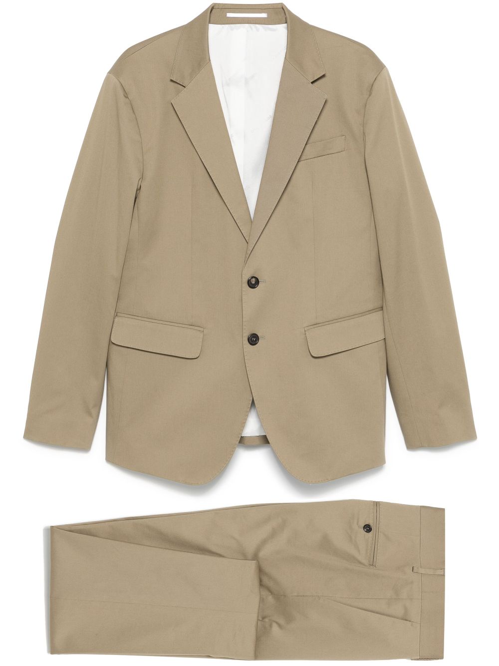 Single-breasted suit - Neutrals