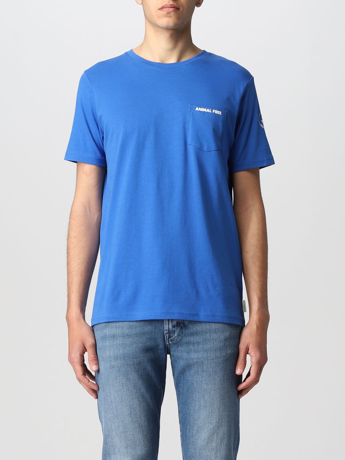 T-Shirt Men colour Blue