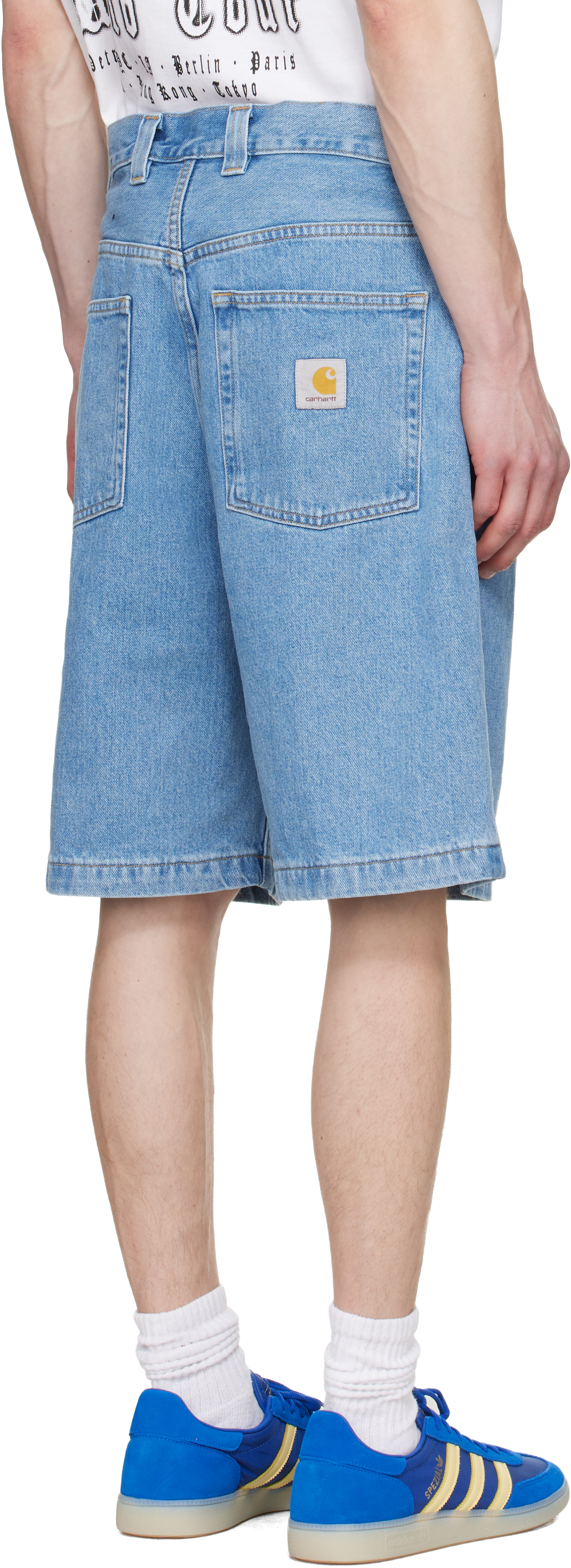 Blue Brandon Denim Shorts
