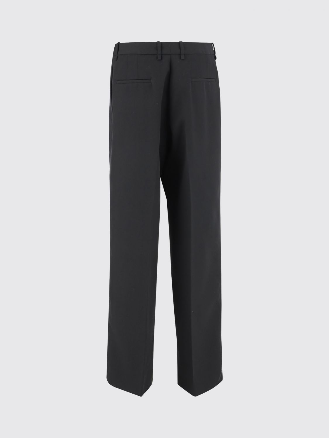 Wool trousers - Black