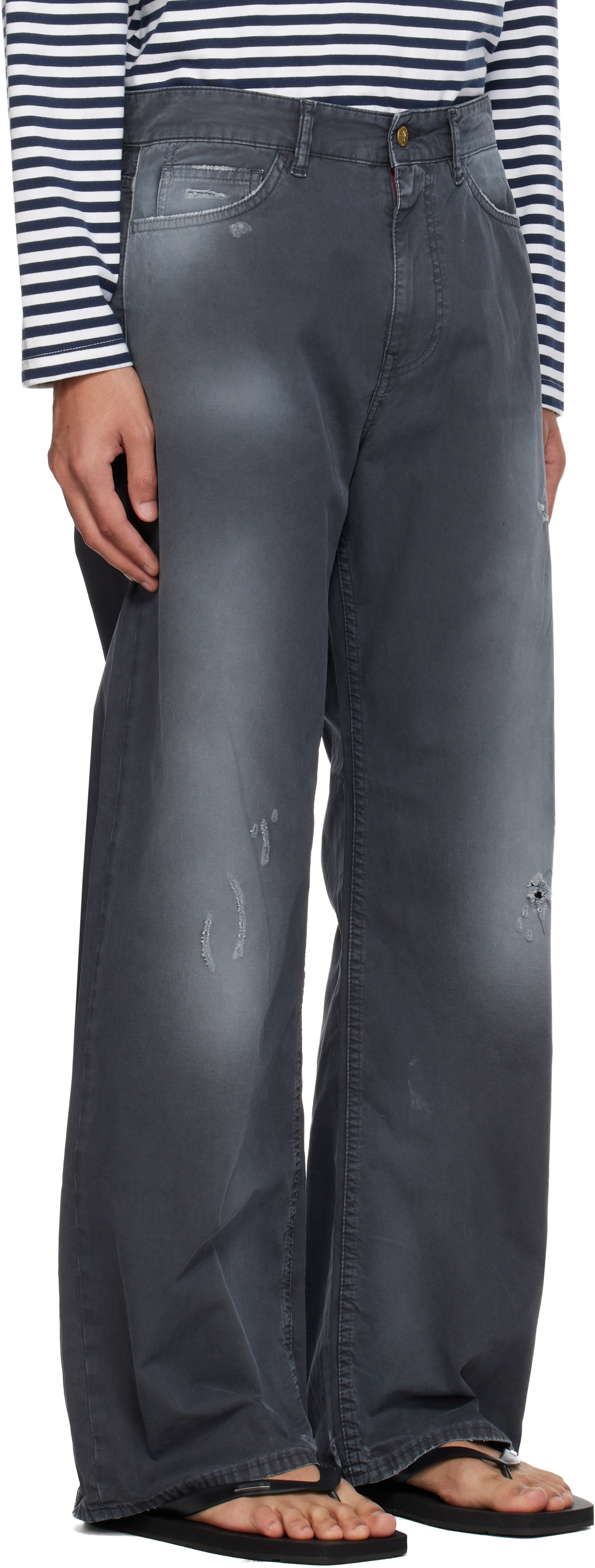 Black Chino Trousers