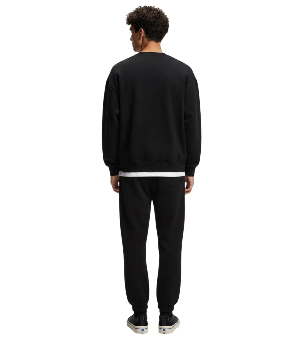 Black Relaxed Trousers