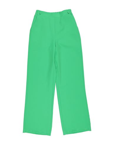 L:ú L:ú By Miss Grant Kid Girl Pants Green Size 16 Polyester, Elastane