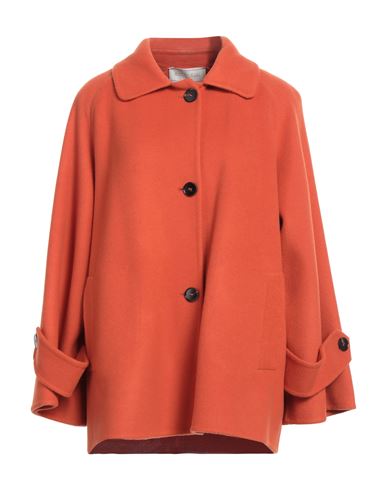 Woman Coat Orange