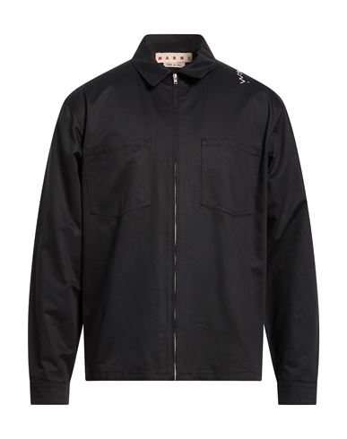 Man Jacket Black Size 36 Cotton