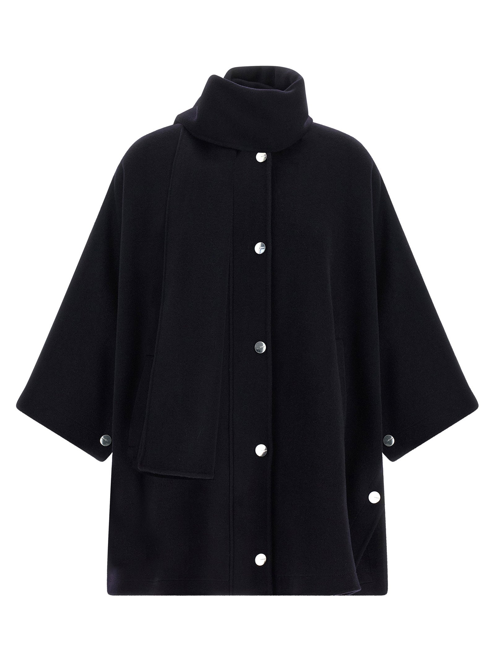 Caban Coat — Black