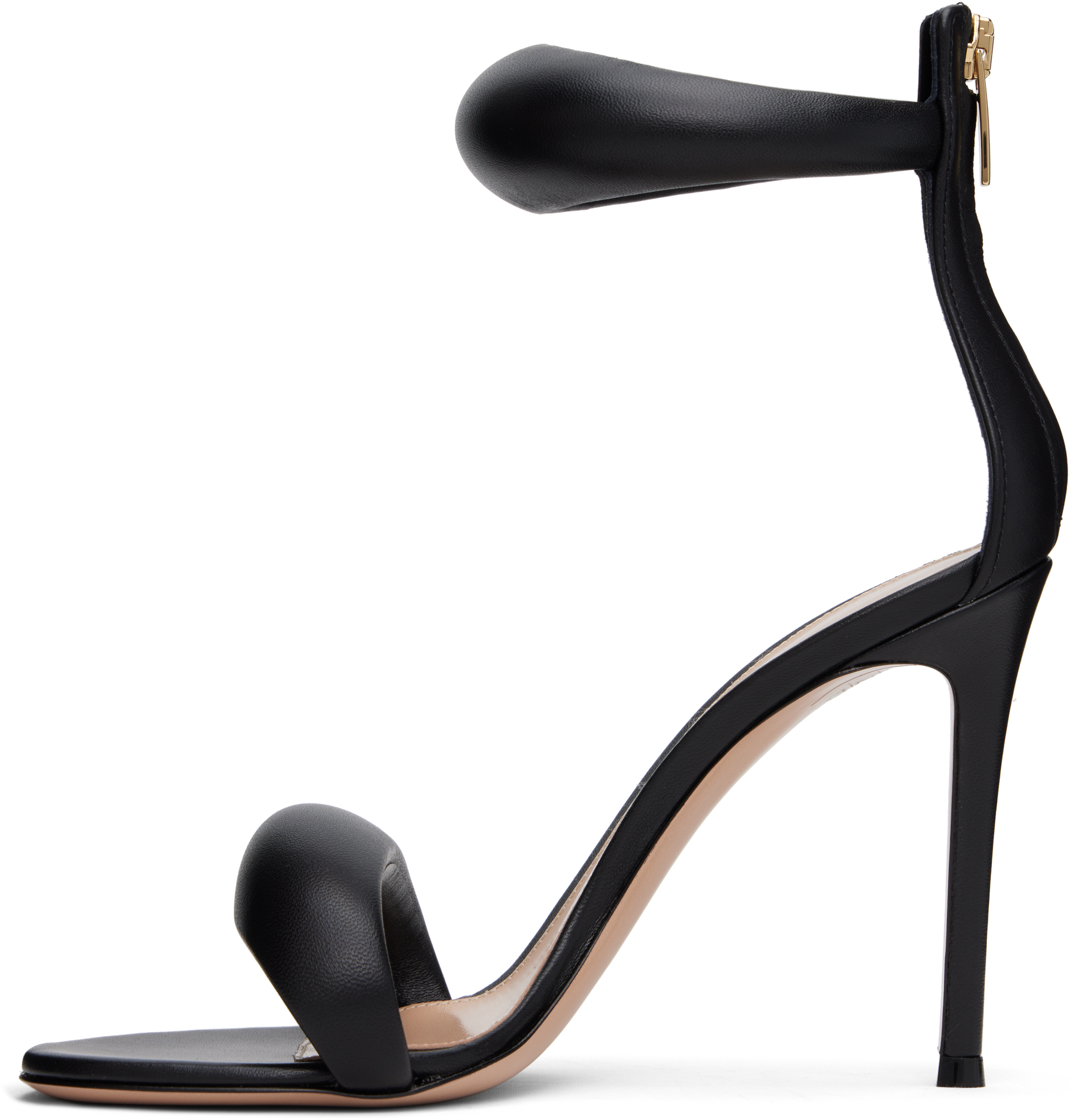 Gianvito Rossi Black Bijoux Heeled Sandals